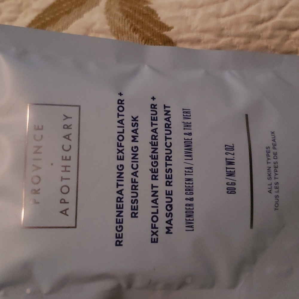 NIB Provence Apothecary powdered mask